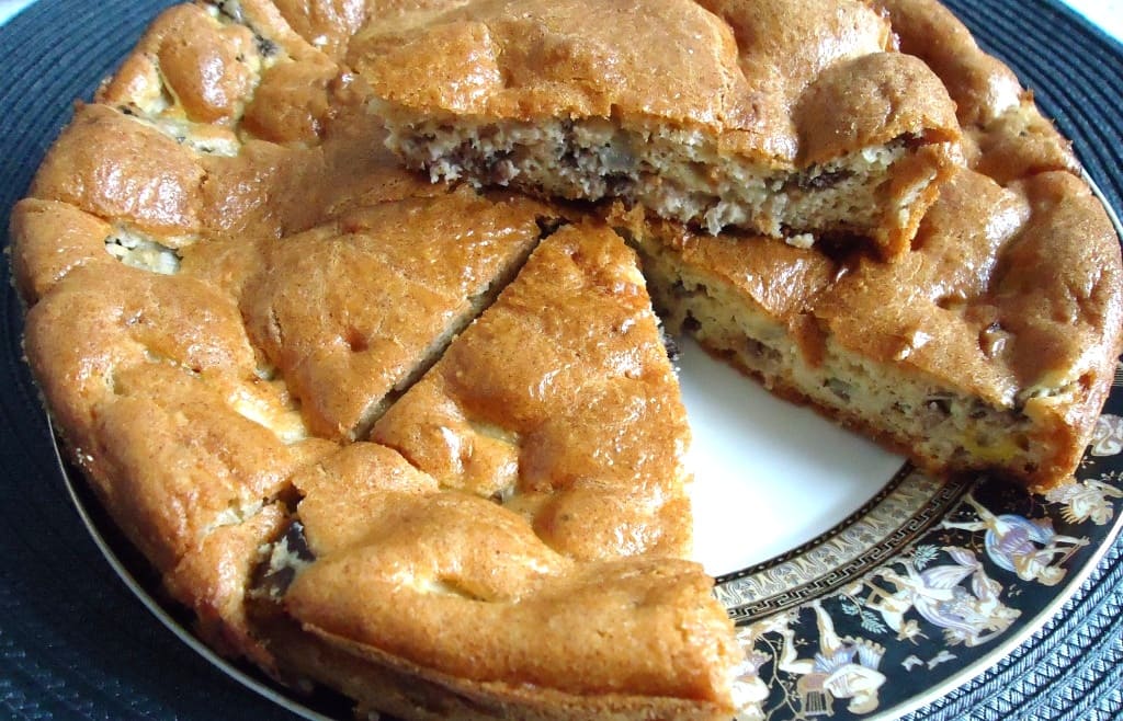 zalivnoj pirog iz rzhanoj muki
