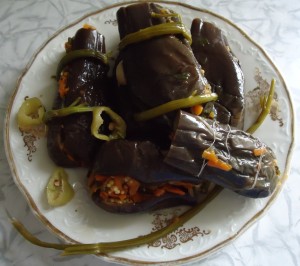 Баклажаны соленые