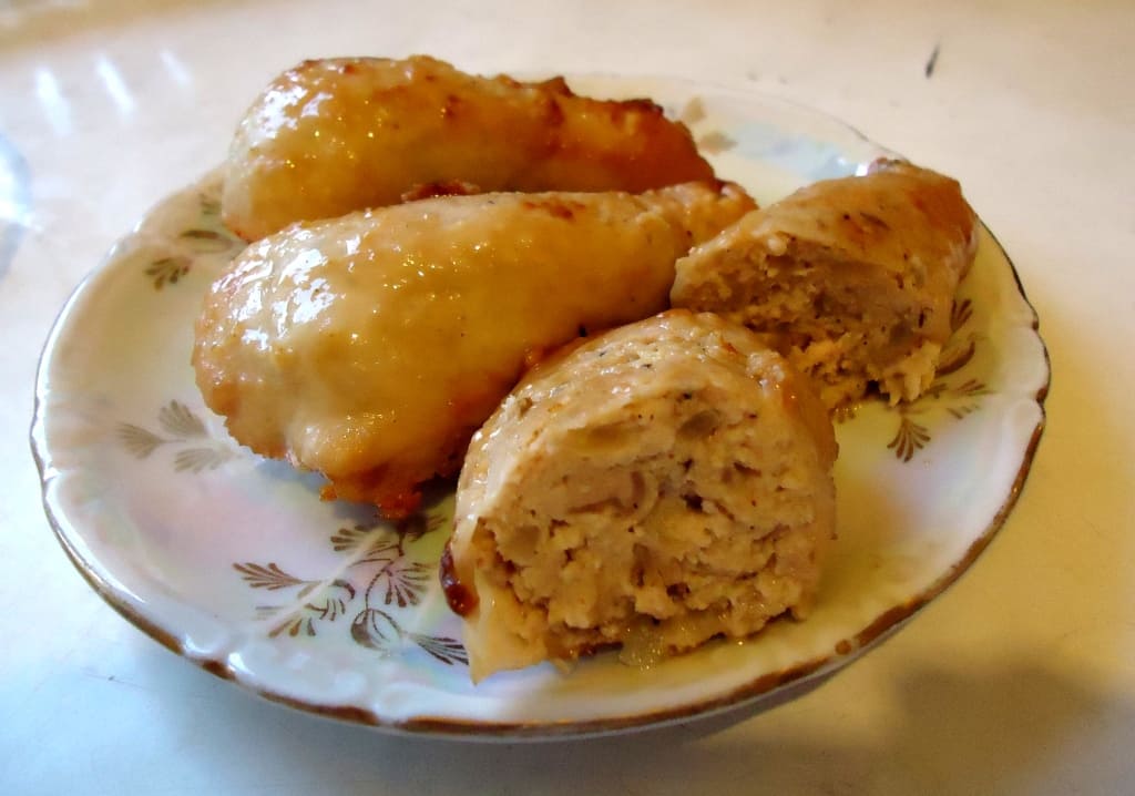 Куриные голени фаршированные Куриные голени фаршированные