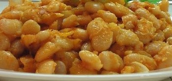 Фасоль со шпиком