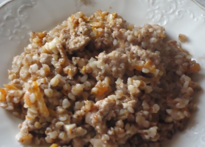 Гречка по-флотски 