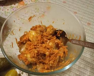 Грибы по-корейски