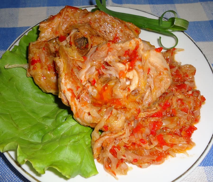 Индейка с капустой Индейка с капустой