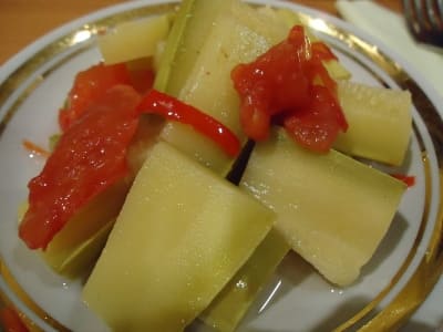 Кабачки маринованные