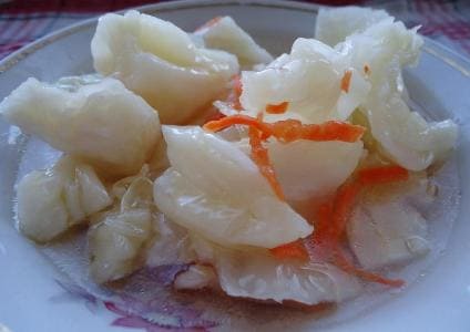 Капуста белокочанная маринованная