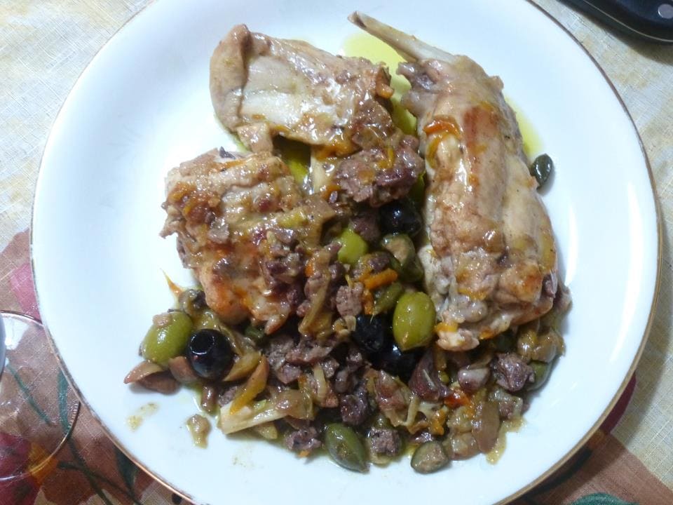 Кролик по-охотничьи