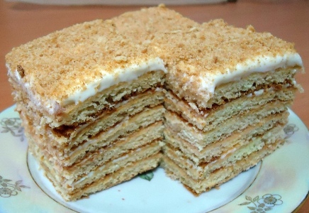 Медовик со сметанным кремом