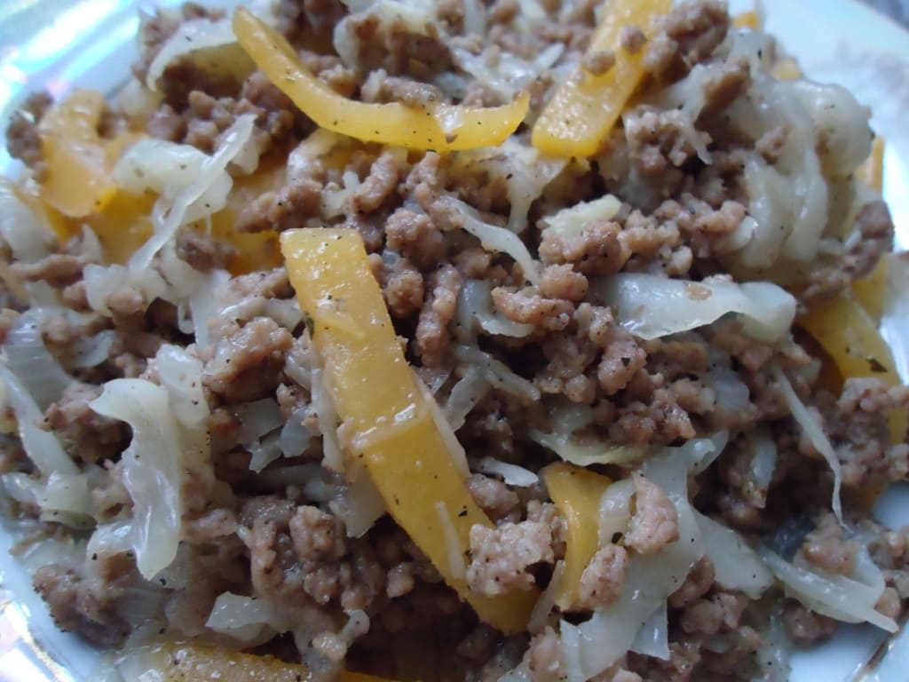 Мясной фарш с овощами Мясной фарш с овощами
