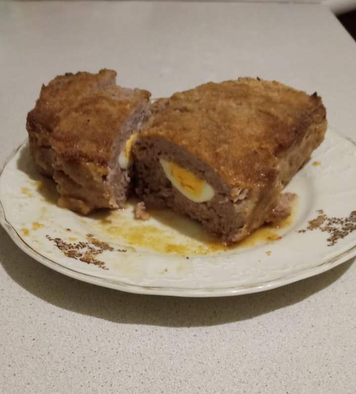 Мясной хлеб из фарша