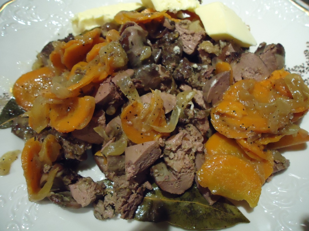 Домашний паштет из куриной печени