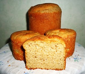 Пасхальный кулич из ржаной муки