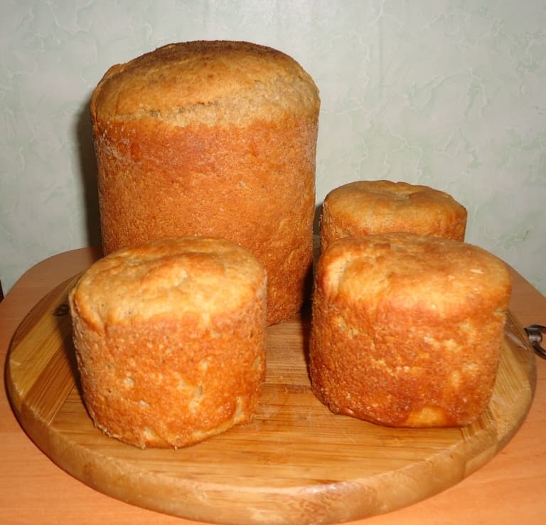 Пасхальный кулич из ржаной муки Пасхальный кулич из ржаной муки
