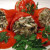 Перец фаршированный рисом и сардинами