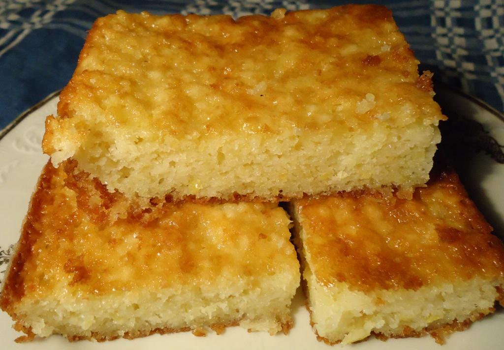 Пирог с лимоном