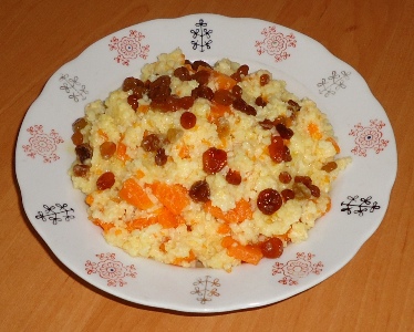 Пшенная каша с тыквой