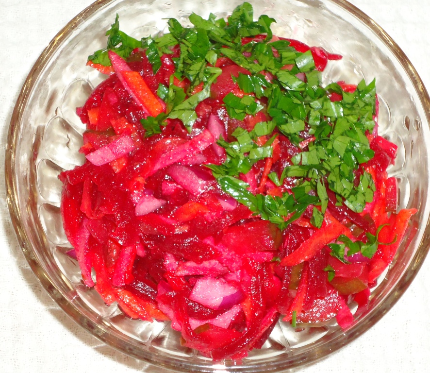 Салат из свеклы