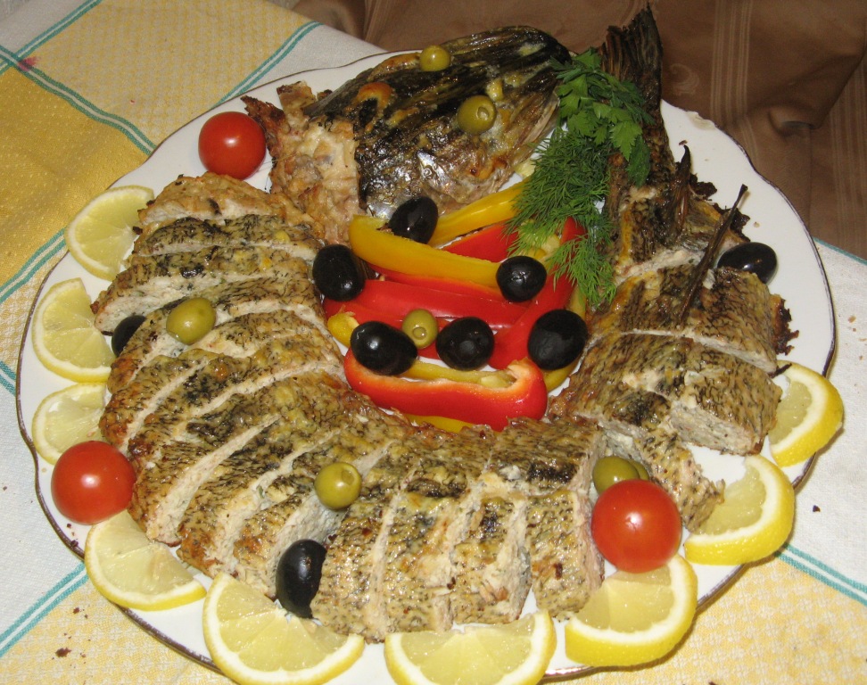 Фаршированная щука