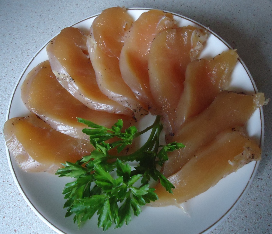 Соленая куриная грудка Соленая куриная грудка