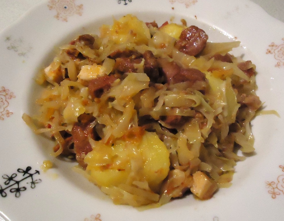 Солянка на сковороде Солянка на сковороде