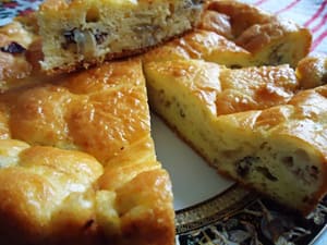 Заливной пирог с начинкой