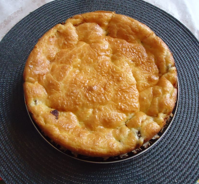 Заливной пирог с начинкой